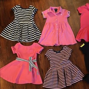 Ralph Lauren Black and White Fit and Flare Dress